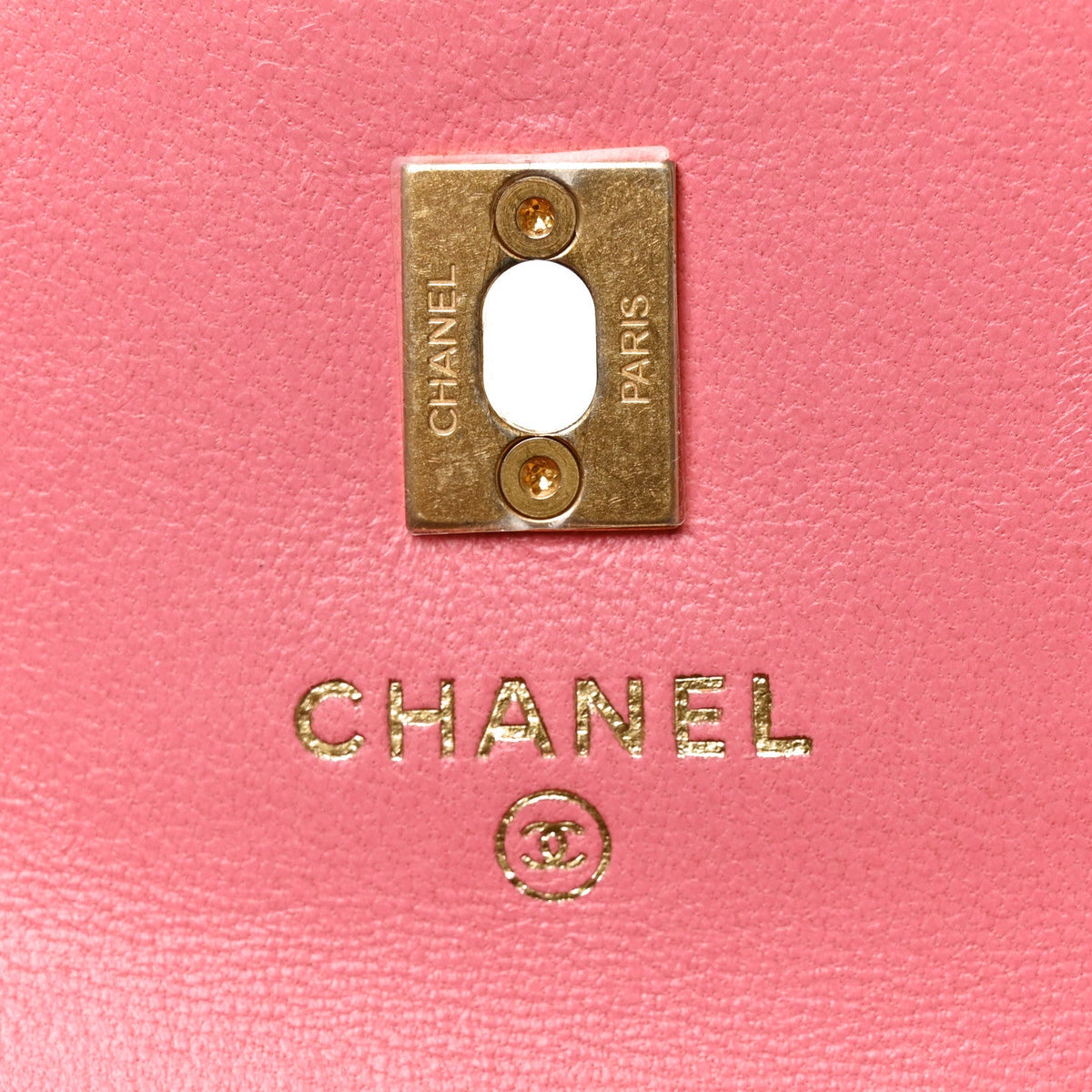 Quilted Lambskin Handbag - Pink