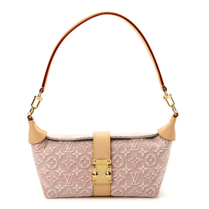 Monogram Embleme Mia Pochette Rose Ruban Handbag