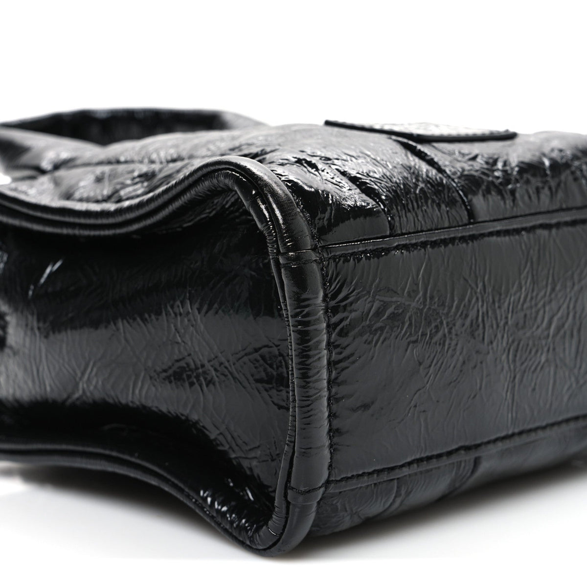Mini Calfskin Tote Bag - Black