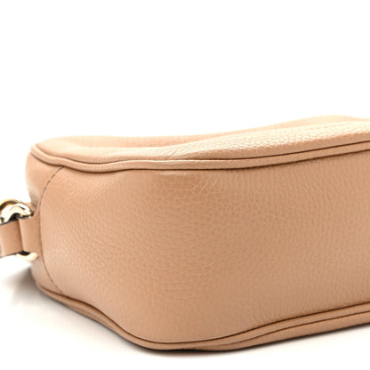 Small Calfskin Handbag - Beige