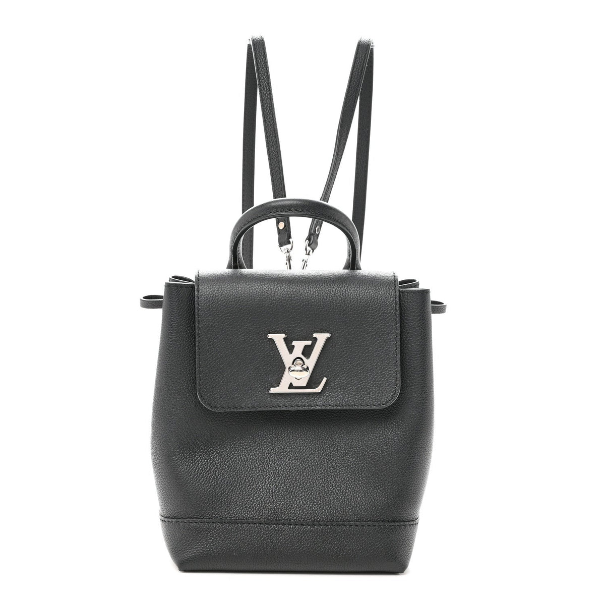 Mini Calfskin Backpack - Black