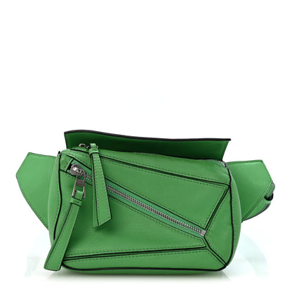 Mini Calfskin Handbag - Green