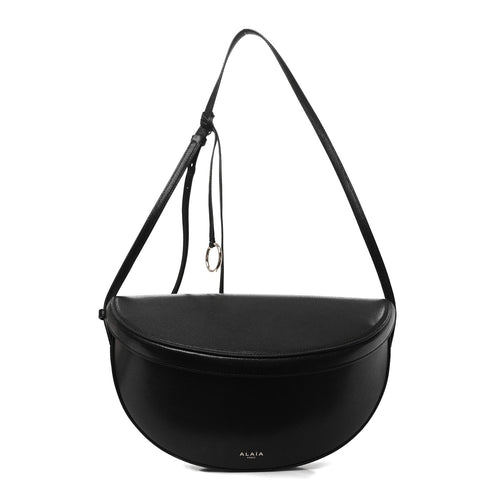 Goatskin Shoulder Bag - Black