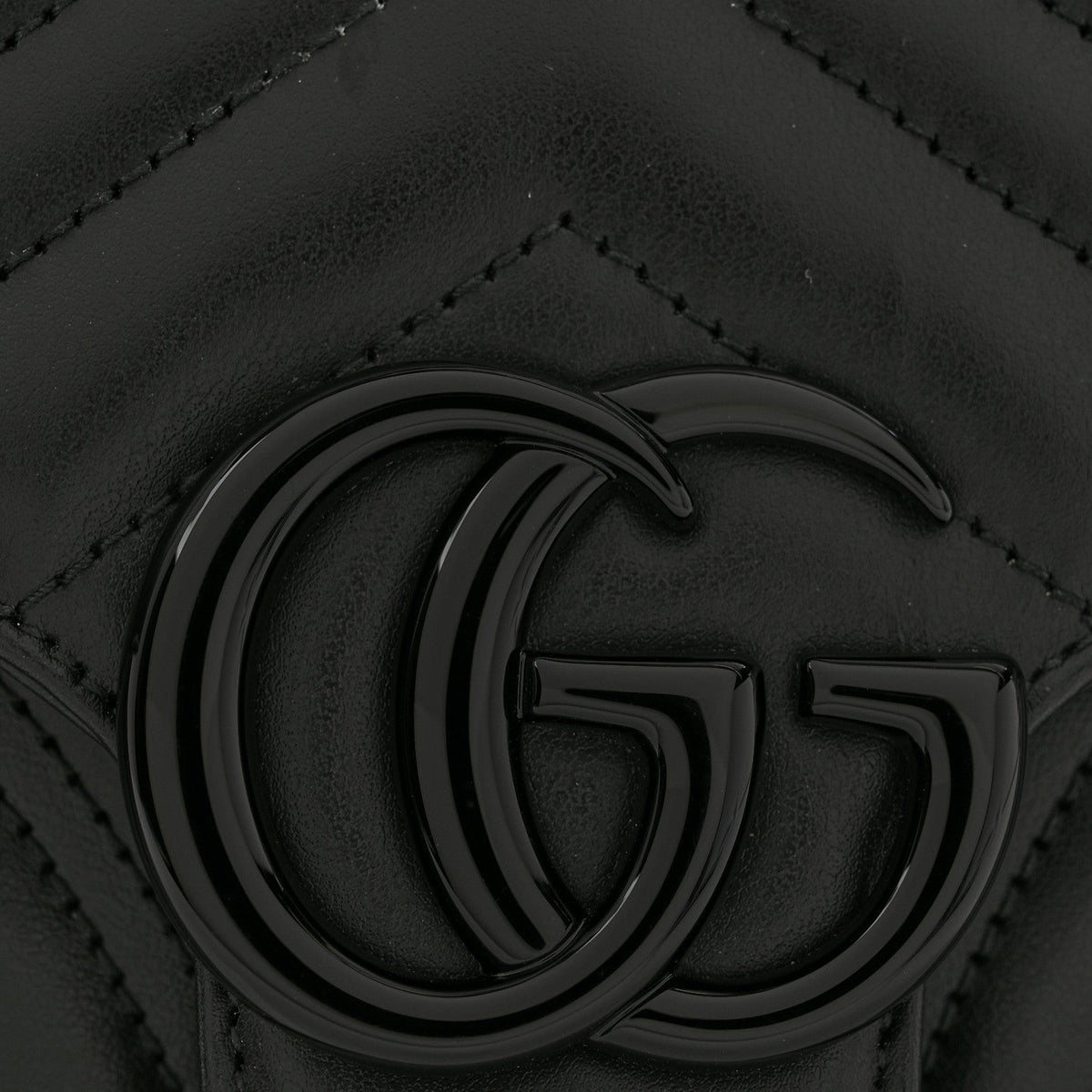 Small Calfskin Shoulder Bag - Black