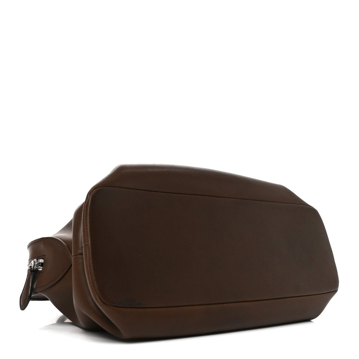 Calfskin Handbag - Brown