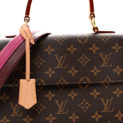 Monogram Cluny Bb Bordeaux Fuchsia Handbag