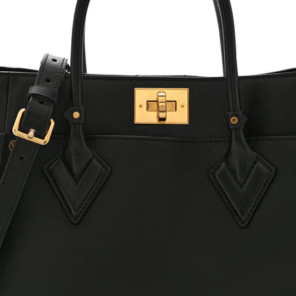 Calfskin Handbag - Black