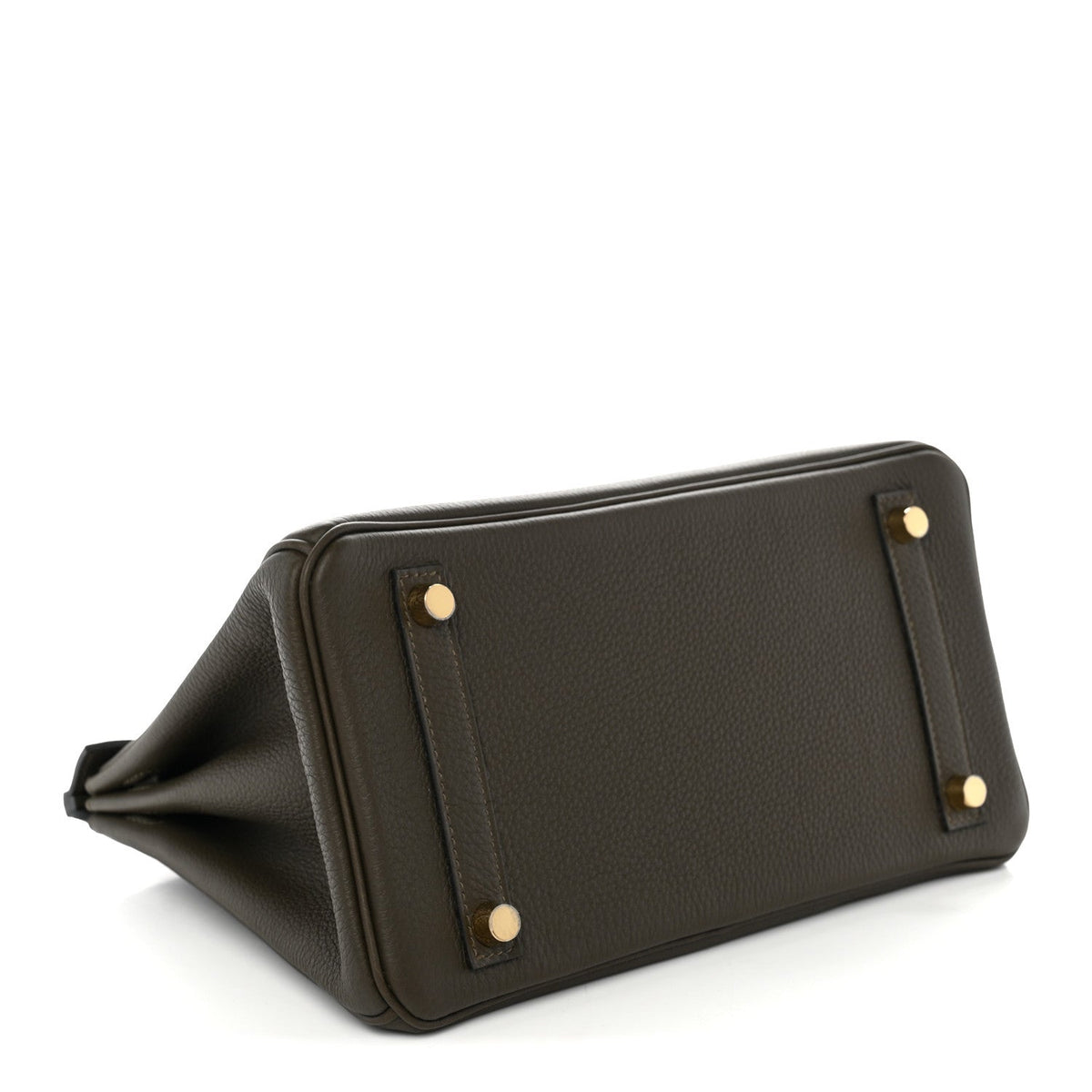 Togo Birkin 25 Vert Loden Handbag