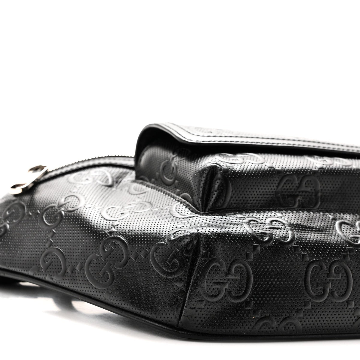 Calfskin Belt Bag - Black