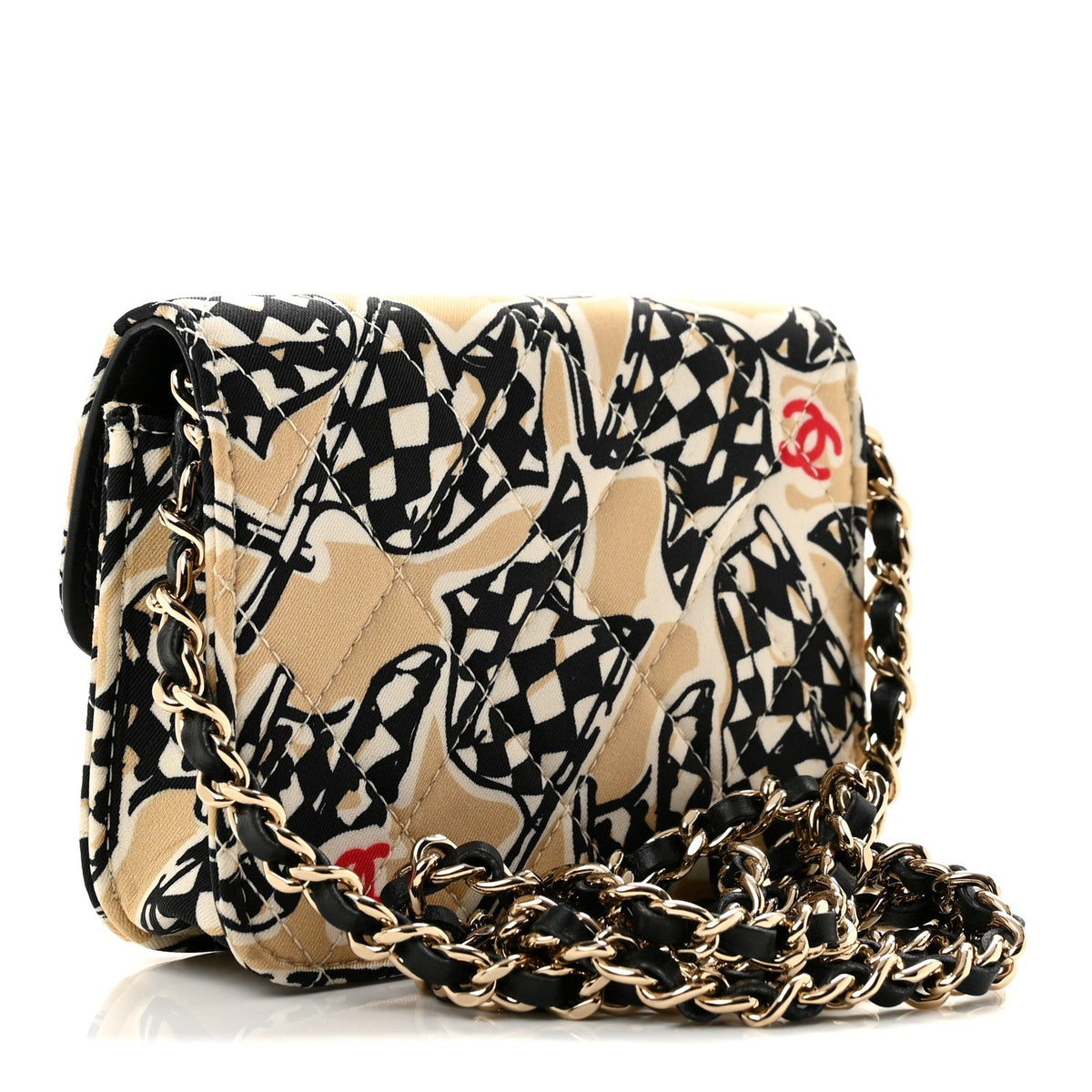 Canvas Clutch Bag - Beige