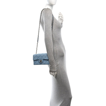 Mini Quilted Flap Shoulder Bag - Tan