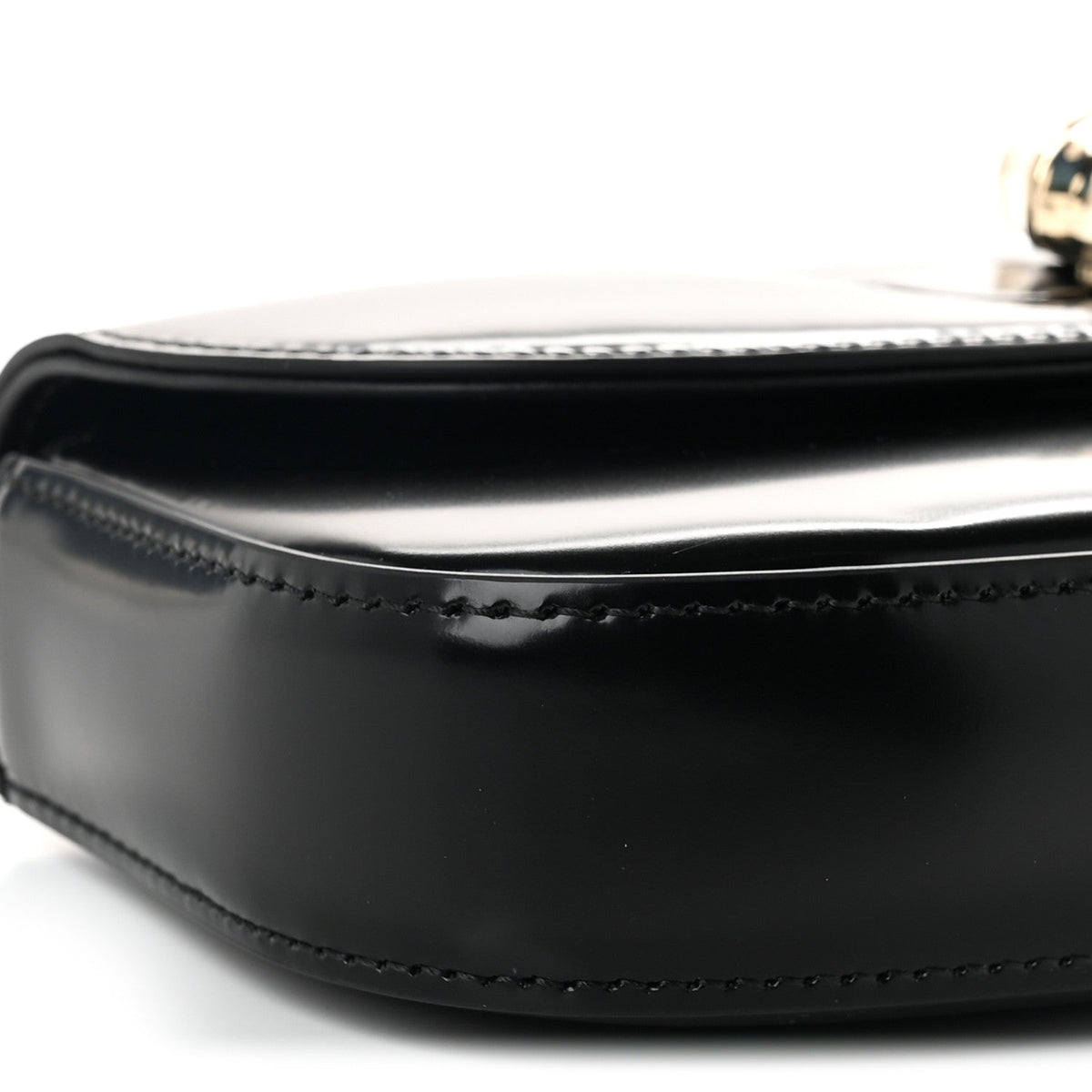 Small Calfskin Handbag - Black