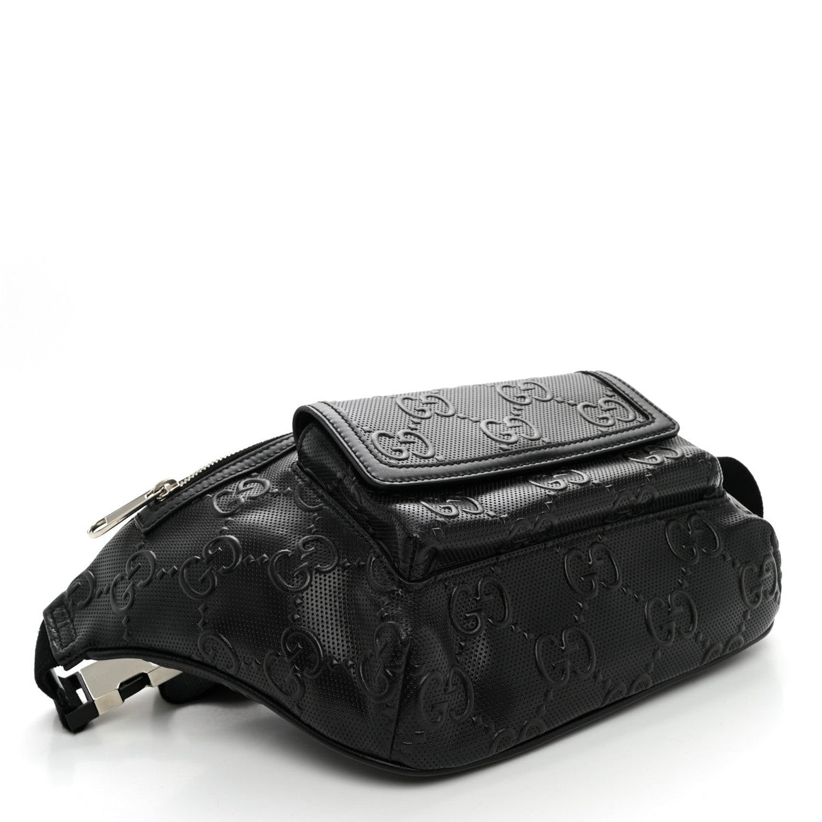 Calfskin Belt Bag - Black