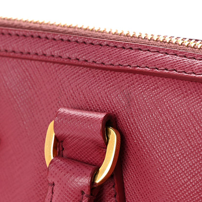 Saffiano Lux Bowler Peonia Handbag