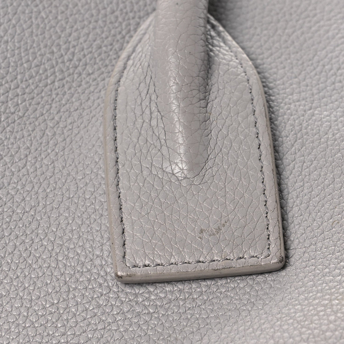 Small Calfskin Handbag - Grey