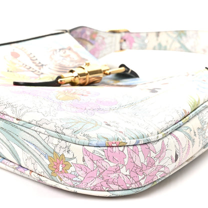 Small Calfskin Hobo Bag - White