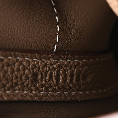 Togo Swift / 29 Etoupe Handbag