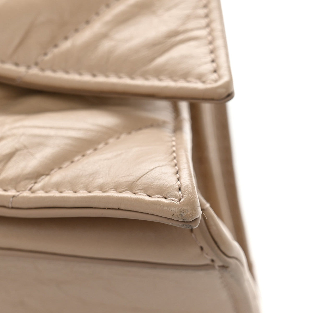 Large Quilted Calfskin Handbag
