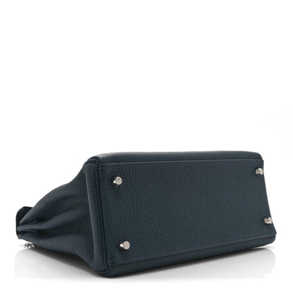 Togo Kelly Retourne 28 Colvert Handbag