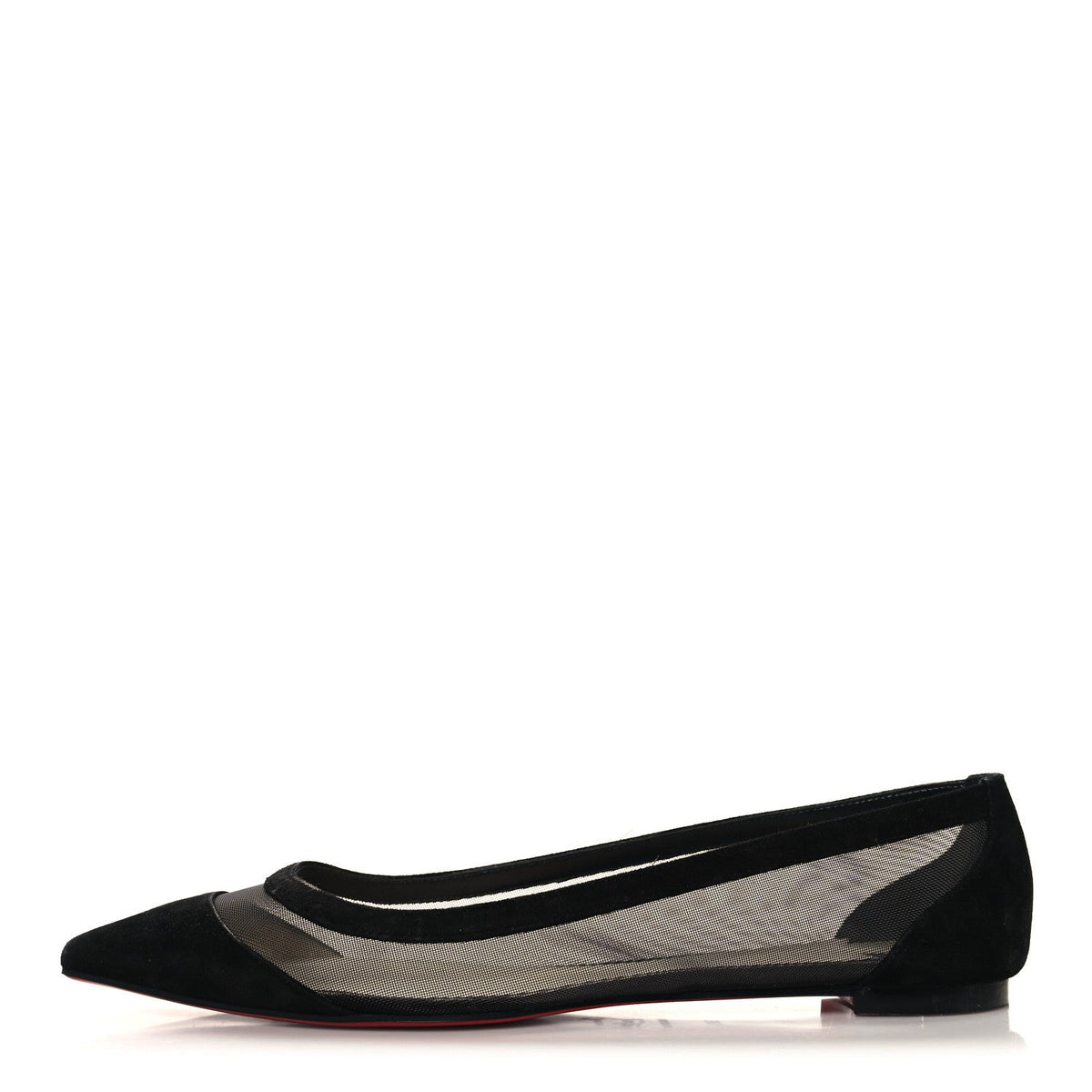 Veau Velours Rete Galativi Flats Black