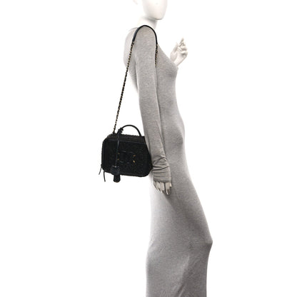 Medium Quilted Handbag - Black