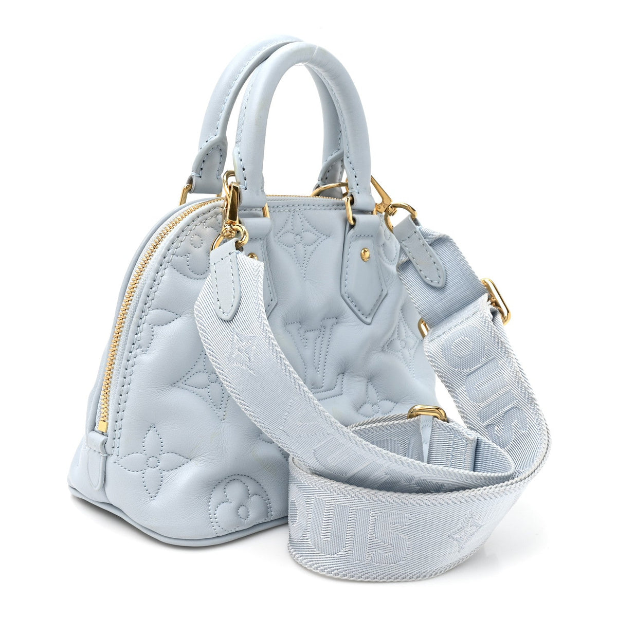Calfskin Handbag - Blue