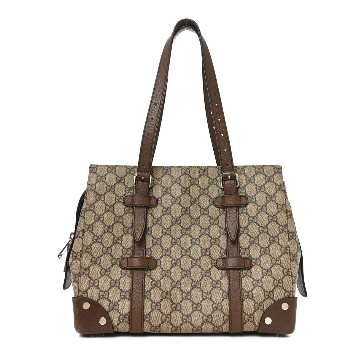 Small Calfskin Tote Bag - Red