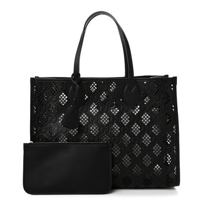 Medium Calfskin Tote Bag - Black
