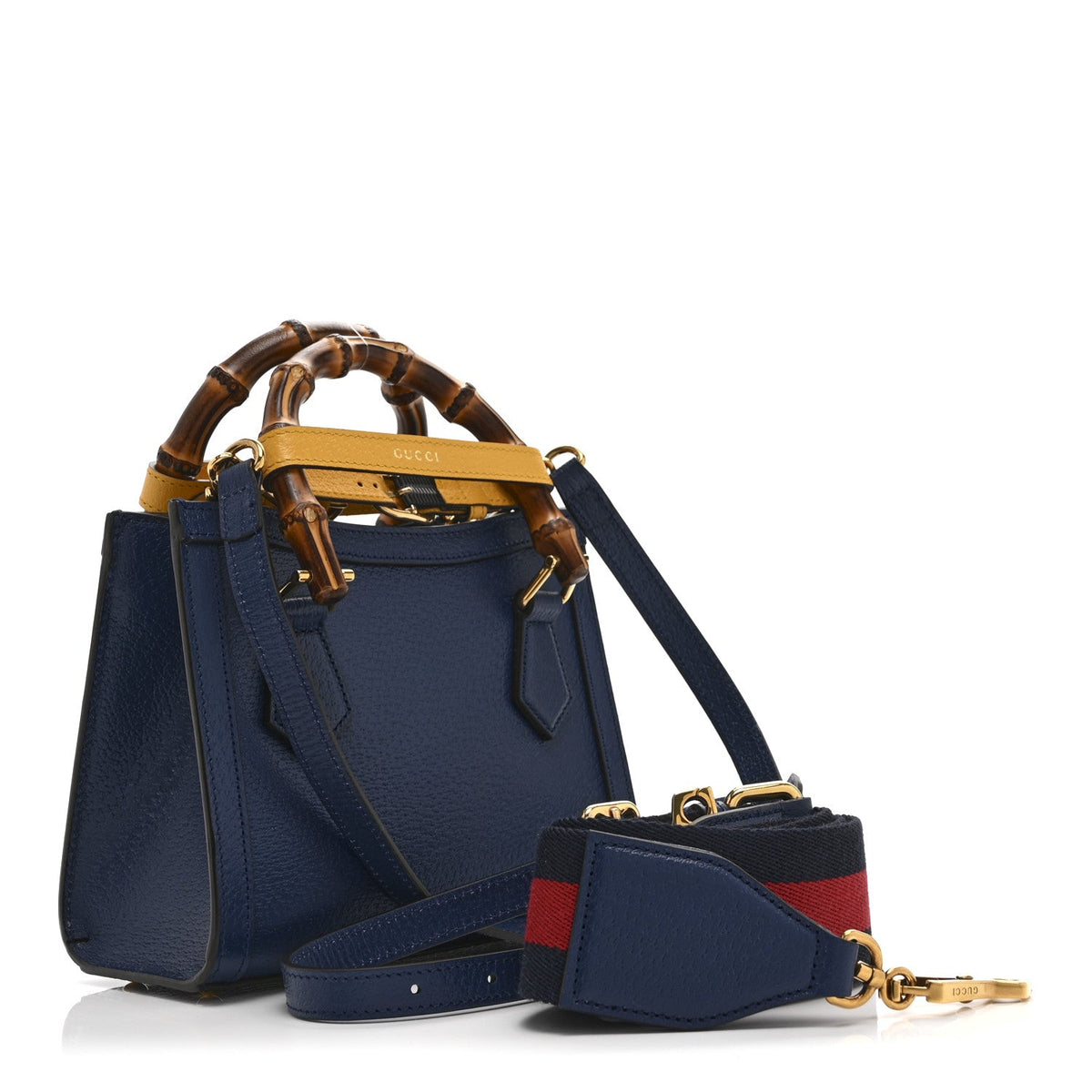 Mini Calfskin Tote Bag - Red