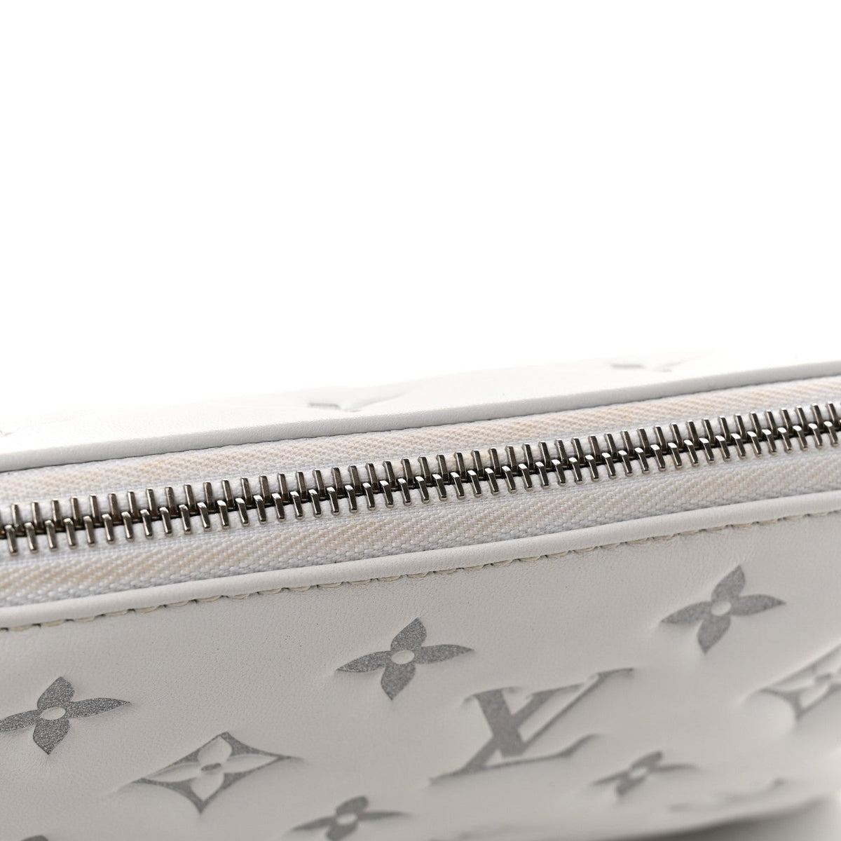 Lambskin Handbag - White