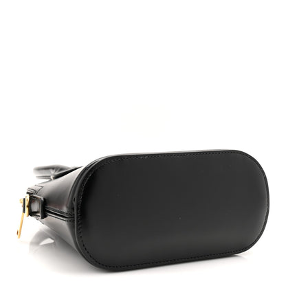 Mini Calfskin Handbag - Black