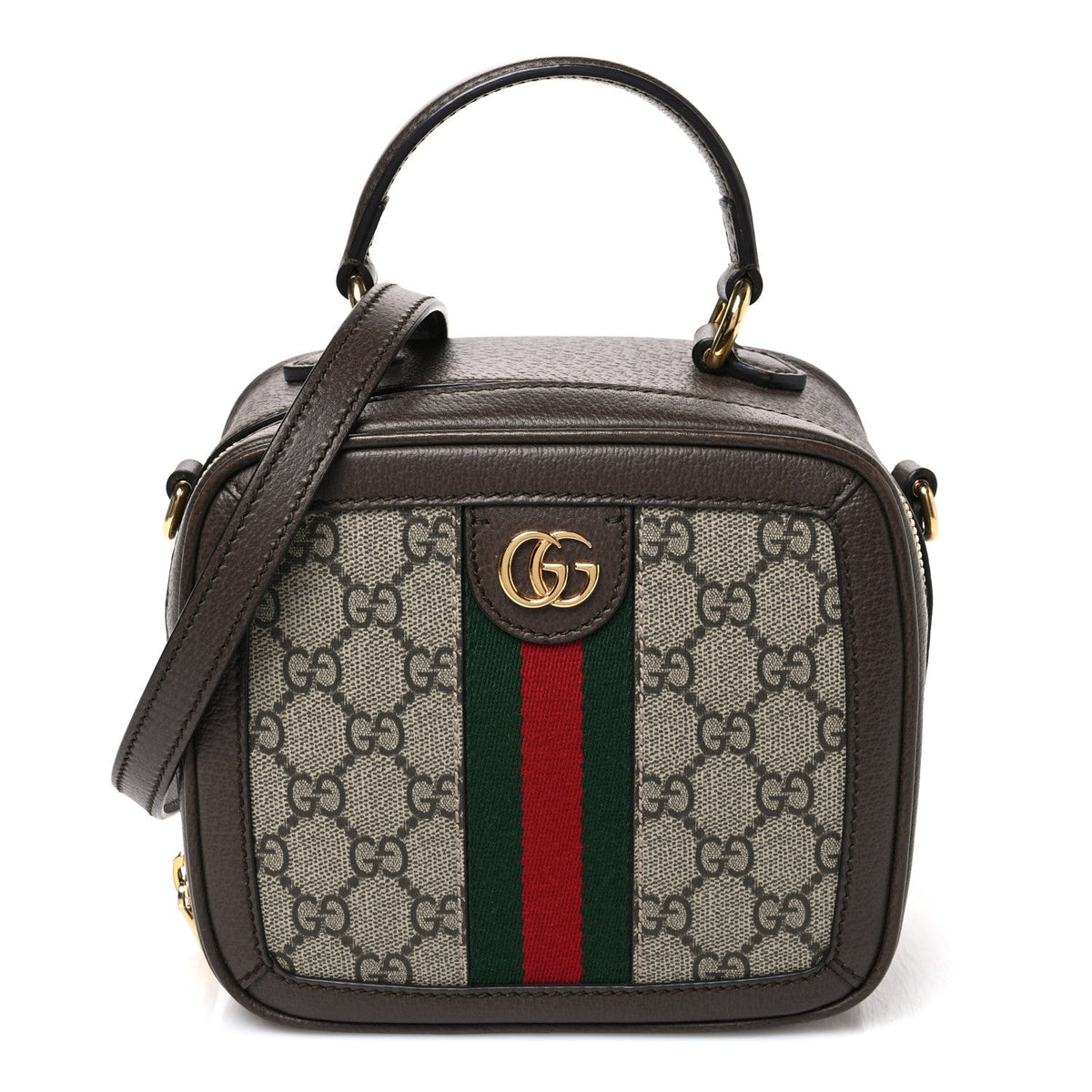 Mini Calfskin Shoulder Bag - Red