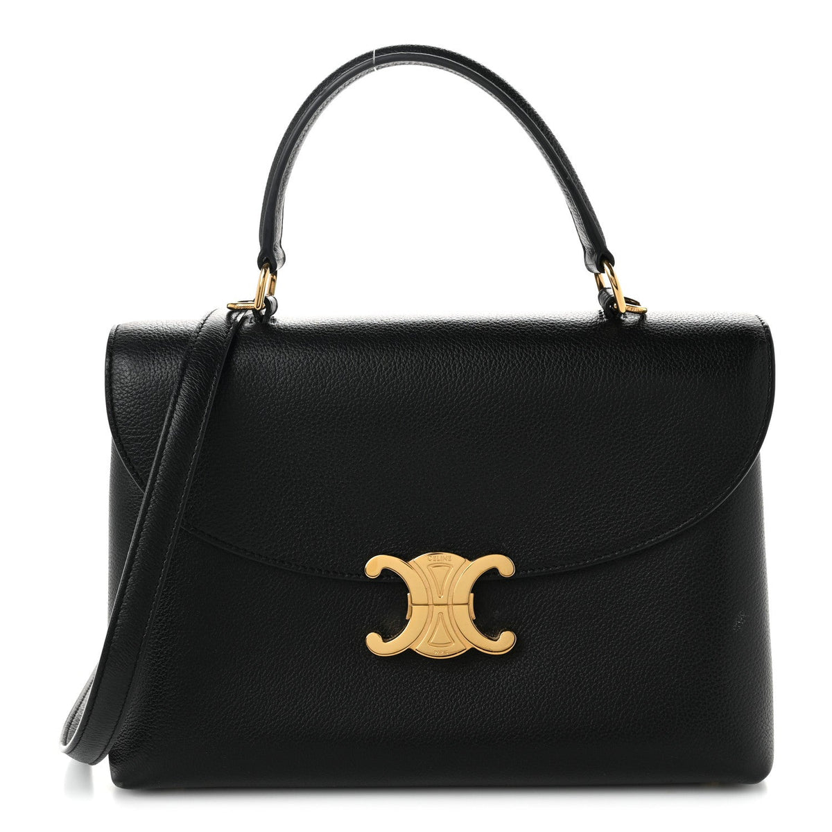 Medium Calfskin Handbag - Black