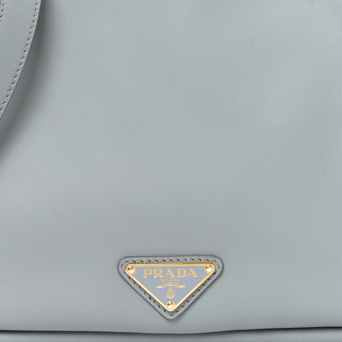 Calfskin Shoulder Bag - Blue