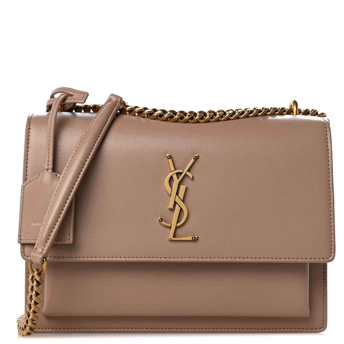 Medium Calfskin Handbag - Beige
