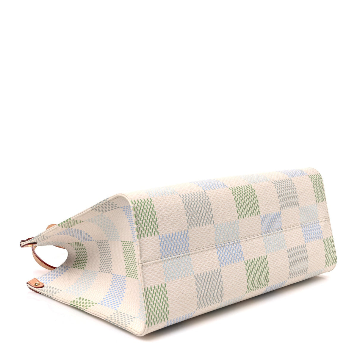 Damier Giant Onthego Mm Pistachio Handbag