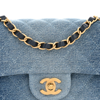 Mini Quilted Flap Shoulder Bag - Tan