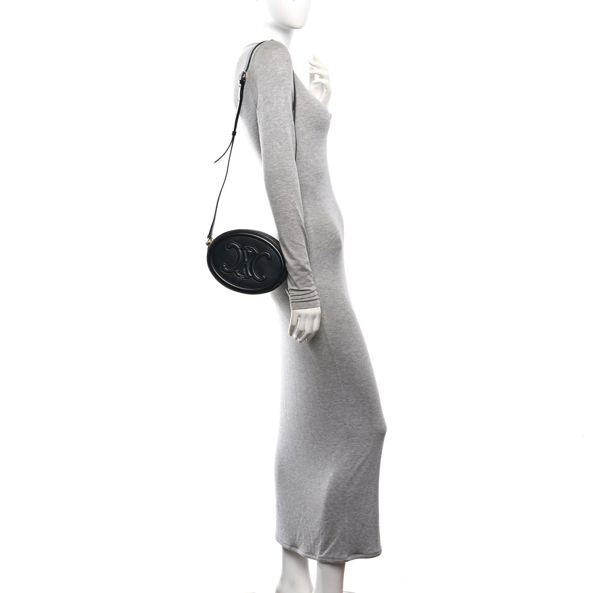 Calfskin Handbag - Black
