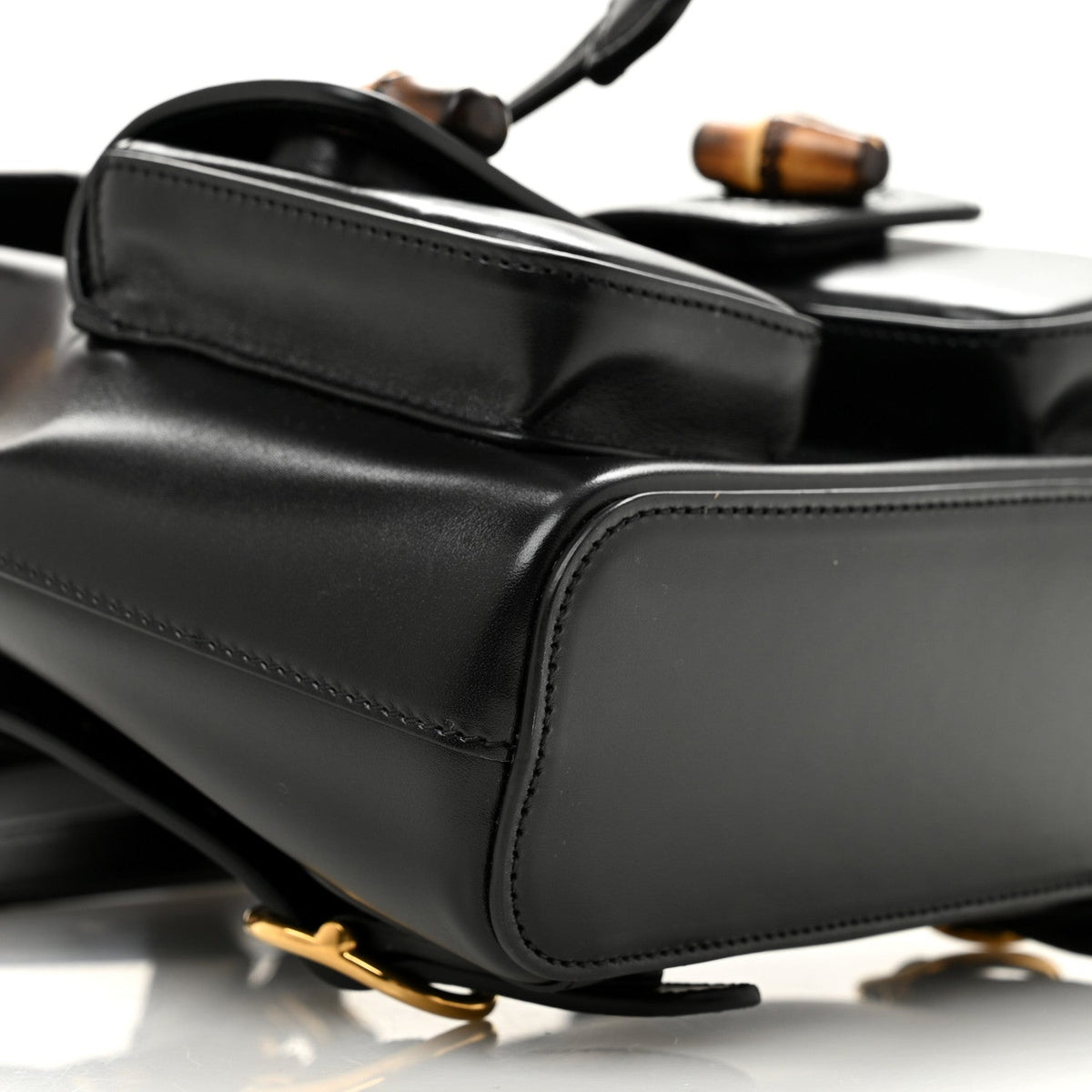 Calfskin Backpack - Black