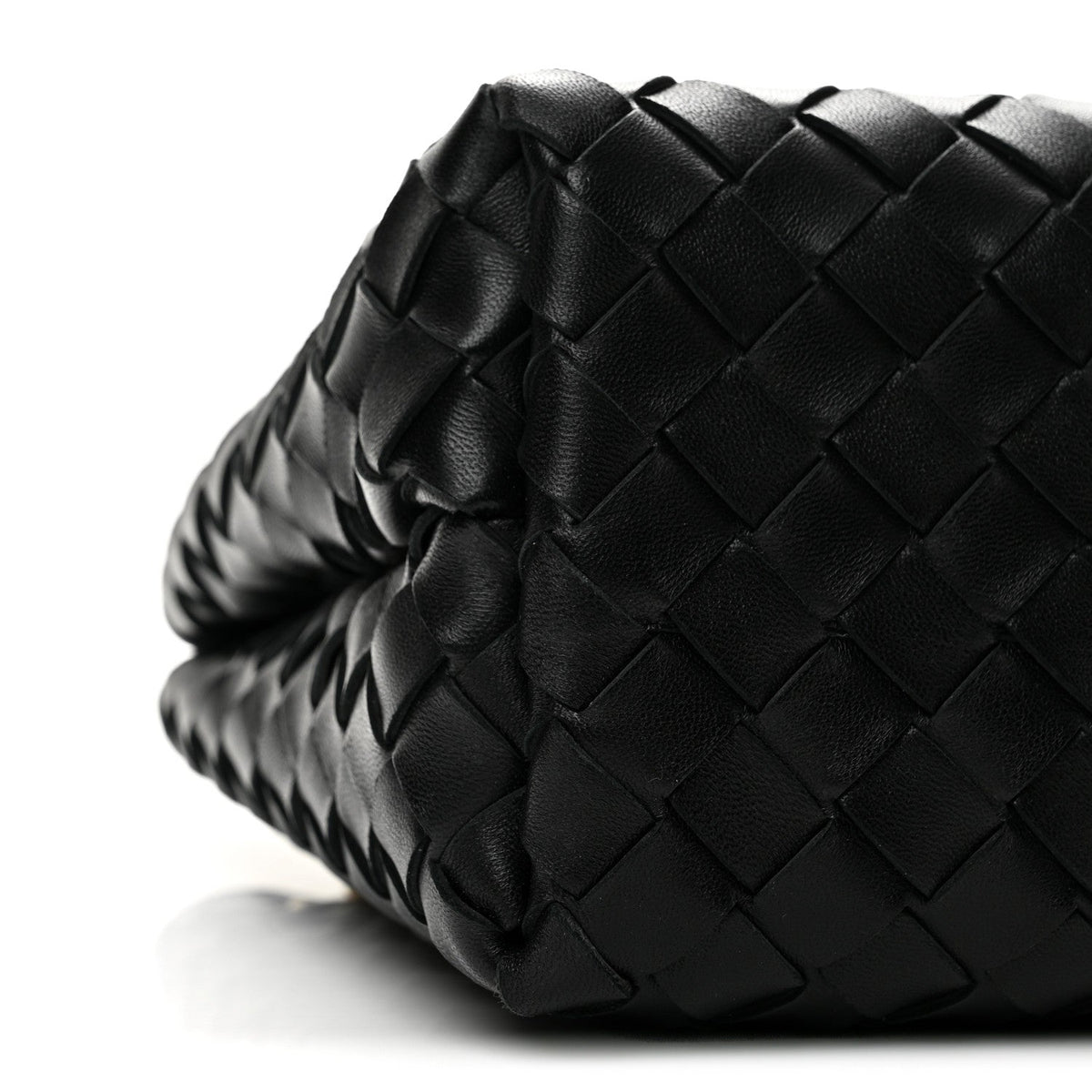 Small Nappa Shoulder Bag - Black