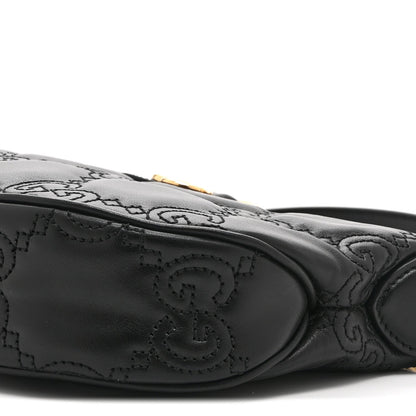 Mini Calfskin Shoulder Bag - Black
