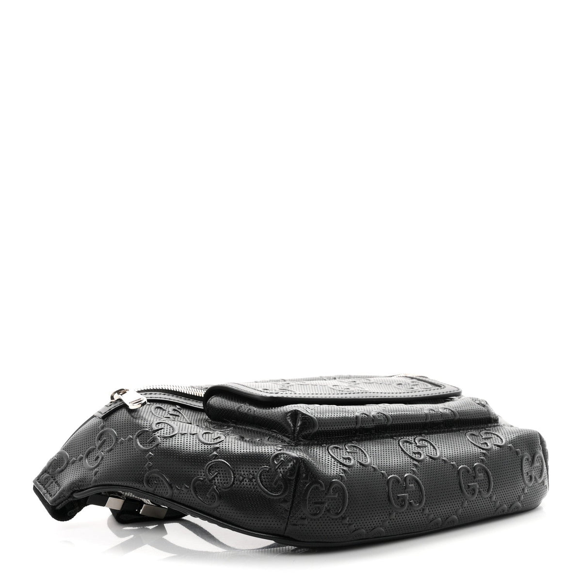 Calfskin Belt Bag - Black
