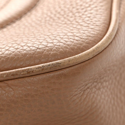 Small Calfskin Handbag - Beige