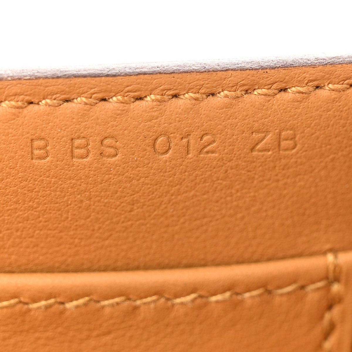 Chevre Mysore Geta Caramel Handbag