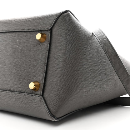 Mini Calfskin Belt Bag - Grey