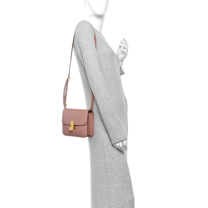 Calfskin Flap Shoulder Bag