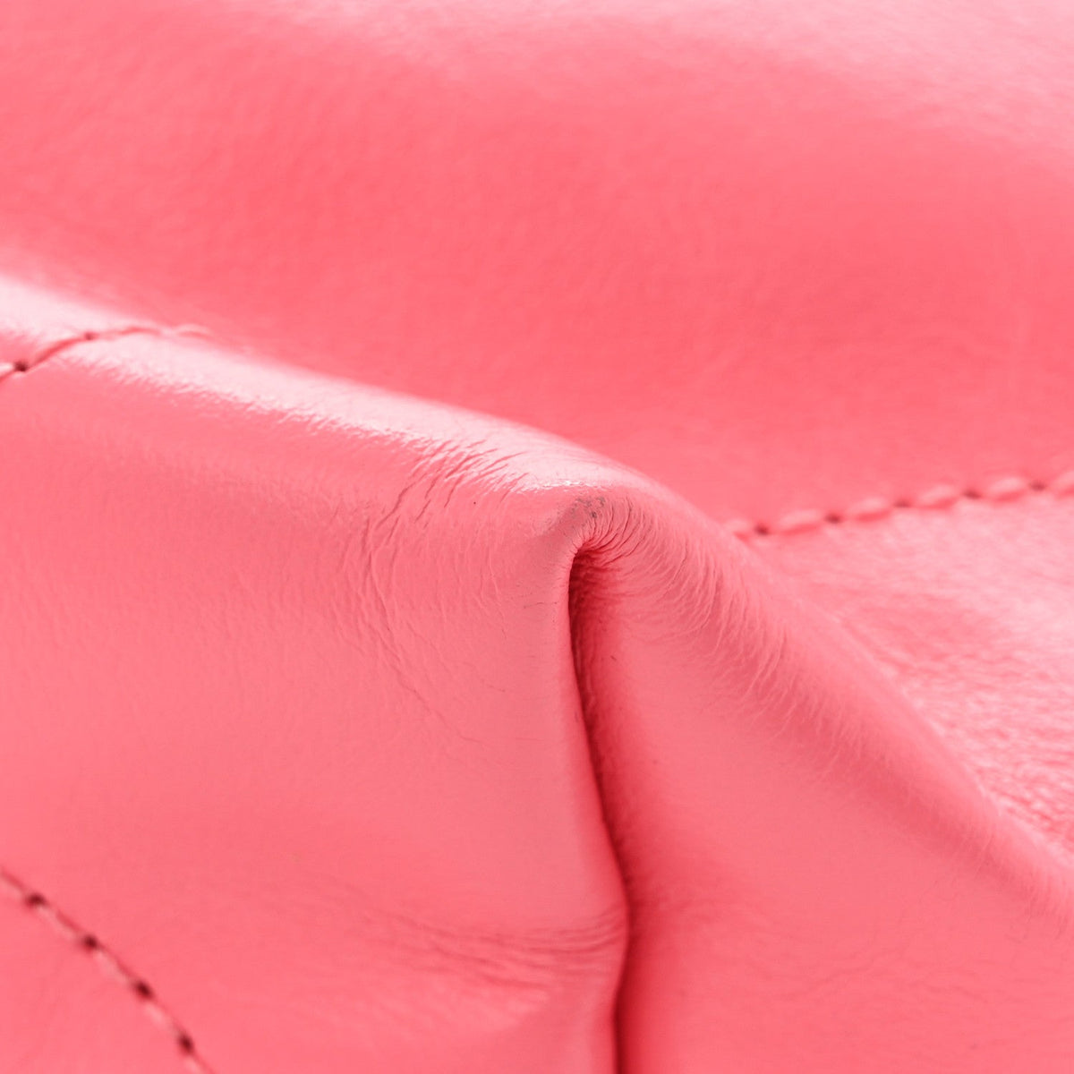 Mini Quilted Calfskin Handbag - Pink