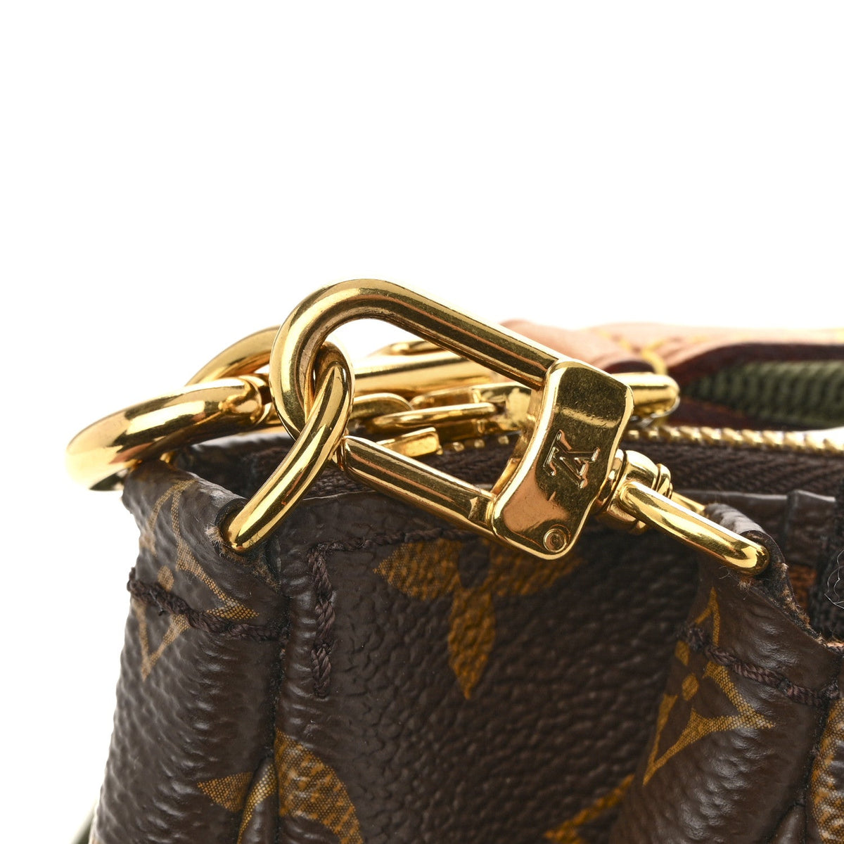 Monogram Multi Pochette Accessories Kaki Handbag