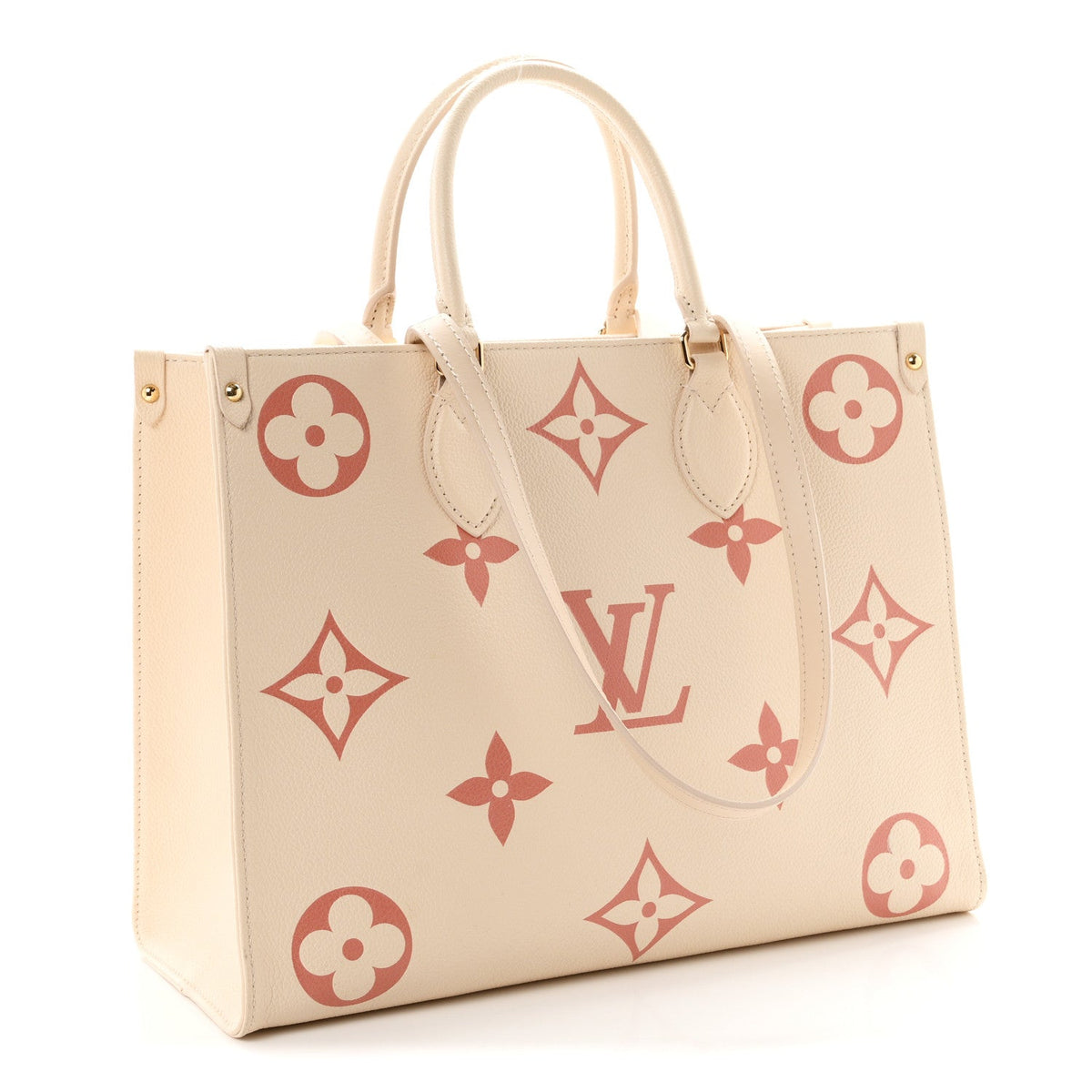 Empreinte Monogram Giant Onthego Mm Crem Handbag