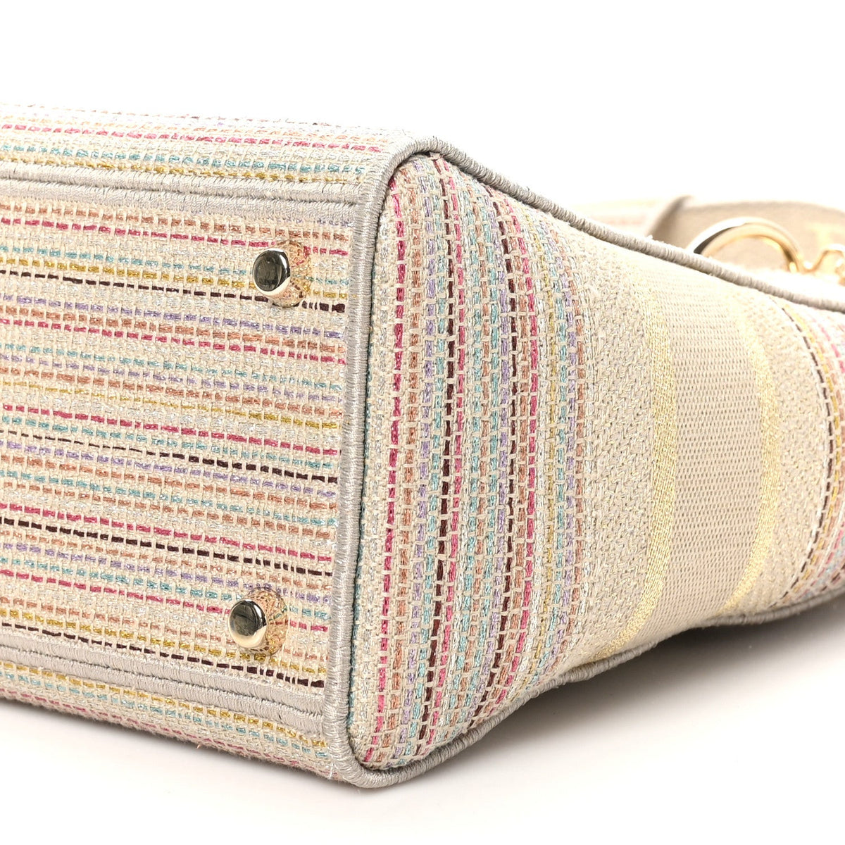 Medium Canvas Handbag - Red